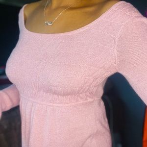 Glittery open back dress